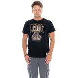Leone 1947 Majice s kratkimi rokavi Man T-Shirt Short Sleeves Graphics Črna | Shoptok.si