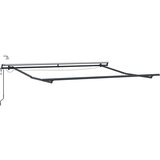 vidaXL Tkanina za tende s Zelena i bijela 350 x 250 cm Poliester | shoptok.hr