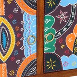  Shrambne in vhodne klopi Rjava, večbarvna Trden sheesham les, (22048546) | Shoptok.si