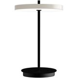 UMAGE Crno-bijela metalna LED stolna lampa s metalnim sjenilom (visina 31 cm) Asteria Move – | shoptok.hr