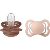 Bibs Supreme Silicone Size 1: 0+ months duda Woodchuck / Blush 2 kos Cene