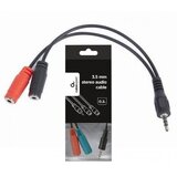 Gembird Audio kabl 0,2 m 2 x 3.5mm crni Cene