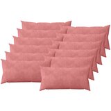  Presvlaka za jastuk 12 pcs HEERLEN Ružičasta 40 x 80 cm Baršun | shoptok.hr