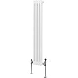 Monster tradicionalni radiator z 2 stolpcema - 1500 x 202 mm - bel, (21569933) | Shoptok.si