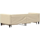  Izvlečna dnevna postelja s predali krem 80x200 cm bla | Shoptok.si