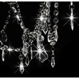  Luster s perlama bijeli 8 žarulja E14 | shoptok.hr