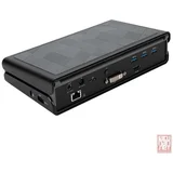 universal USB-A 3.0 DV Docking Station with Power, Dual monitor support, 4x USB 3.0+USB type-C, HDMI/DVI/LAN (DOCK171EUZ-81)