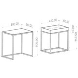 Hanah home set stolova luna black | ePonuda.com