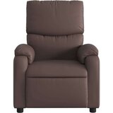  Masažni naslonjač od umjetne kože smeđi | shoptok.hr