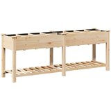  Vrtna saksija Bež 203,5 x 53 x 76,5 cm Čvrsto drvo jele | Eponuda.ba