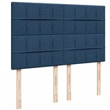  Krevet s oprugama i madracem plavi 140x200 cm od tkanine | shoptok.hr