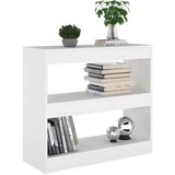 vidaXL Ormarić za knjige / sobna pregrada bijeli 80 x 30 x 72 cm | shoptok.hr