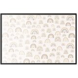  Plakat - Rainbows and Hearts 30x21 Crni okvir | shoptok.hr
