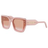 Dior Signature S14I Rose Square Sunglasses ONE SIZE (64) Roza/Roza Cene