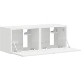 TV zidni ormar Zidne 2 pcs Sjajno bijelo 39 x 31 x 29,5 cm | shoptok.hr