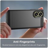 Techsuit Carbon Silicone maska za Realme C67 4G – crna | shoptok.hr