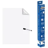 Folija bela tabla u rolni 60x80cm+marker Magic-Chart pk25 7-159100 blister