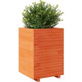  Vrtna sadilica voštano smeđe boje 50x50x72 5 cm od borovine | shoptok.hr
