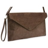 Vera Pelle Torbe za čez ramo kran12darkbrown Kostanjeva Cene