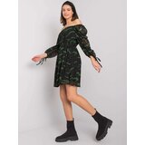 Factory Price Dress-LC-SK-22K-3040.19P-Black-Green | Shoptok.si