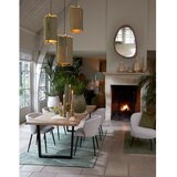 Light & Living zelena/naravna viseča svetilka z bambusovim senčilom/s senčilom iz jute ø 32 cm sendai – | Shoptok.si