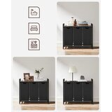  Košara za rublje s čeličnim okvirom - Rustikalno smeđa/ crna | shoptok.hr