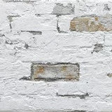 x Stenska obloga Pompeya Jet (33,3 x 66,6 cm, bela, imitacija kamna)