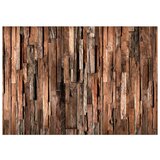  Samoljepljiva foto tapeta - Wooden Curtain (Brown) 196x140 | shoptok.hr