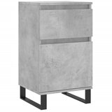  Komoda siva boja betona 40 x 35 x 70 cm od konstruiranog drva | Eponuda.com