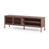 Marckeric Bordo rdeča kovinska TV omarica 160x50x35 cm Fayna – | Shoptok.si
