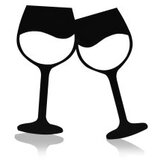 WALLXPERT zidna LED dekoracija Wine Glasses Yellow | ePonuda.com