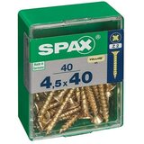 SPAX Univerzalni vijak (4,5 x 40 mm, Celotni navoj, 40 kos) | Shoptok.si