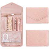 INF Večnamenska zložljiva velika torba za nakit Pink, (21327191) Cene