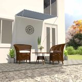 Maison Chic Zložljiva tenda - Senčniki 150x150 cm modra in bela, (22042299) | Shoptok.si