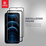 Crong 3D ARMOUR GLASS KALJENO STAKLO ZA CIJELI EKRAN IPHONE 12 PRO MAX + INSTALACIJSKI OKVIR | shoptok.hr