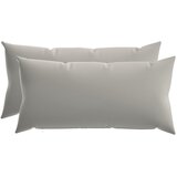  Presvlaka za jastuk 2 pcs HEERLEN Siva 40 x 70 cm Poliester | shoptok.hr