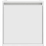  Stenske nočne omarice 2 kosa bele 38x34x40 cm | Shoptok.si