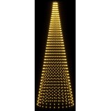  Božićno drvce od svjetlosnih niti s klinom i jarbolom 400 cm | shoptok.hr