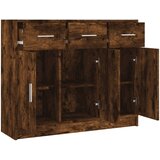  Komoda boja dimljenog hrasta 91x28x75 cm konstruirano drvo | Eponuda.com