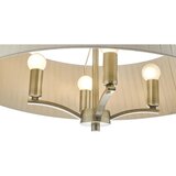  Där Lighting CRI0429 - Luster na lancu CRISTIN 4xE14/40W/230V mesing/taupe | Eponuda.com