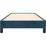  Okvir za krevet bez madraca tamnoplavi 90x200 cm baršunasti | shoptok.hr