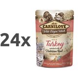 Carnilove cat wmm adult - puran & baldrijan, 85 g 24 x 85 g Cene