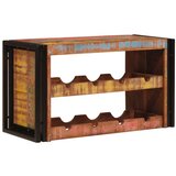  Stalak za vino Smeđa 100 x 45 x 33 cm Čvrsto reciklirano drvo | shoptok.hr