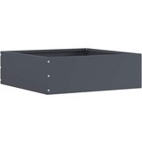vidaXL Ograda oko Travnjaka Antracit 40 x 40 x 13 cm Čelik | shoptok.hr