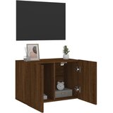  Zidni TV ormarić smeđi boja hrast 60x30x41 cm | Eponuda.com