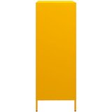  Visoka komoda boja senfa 68x39x103,5 cm od čelika | Eponuda.com