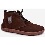 Zazoo Suede Women's Barefoot Loafers with Decorative Detail | shoptok.hr