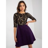 LAKERTA Dress-LK-SK-506582.04P-dark purple | Shoptok.si