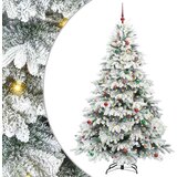 vidaXL Umjetno božićno drvce s stalakom Zelena 240 cm PE i PVC | shoptok.hr