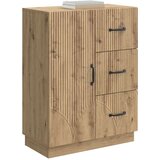  Kreveta Hrast artisan 66 x 34 5 x 87 cm Konstruirano drvo - Hrast artisan | shoptok.hr